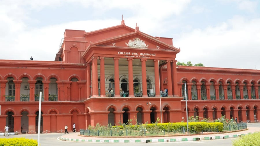 Karnataka High Court. Credit: DH Photo