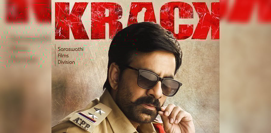 Ravi Teja in 'Krack'. Credit: IMDb