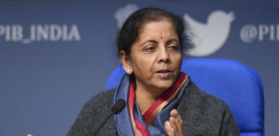 Finance Minister Nirmala Sitharaman. Credit: PTI Photo