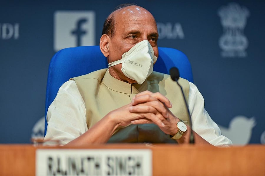 Union defence minister Rajnath Singh. Credit: PTI Photo