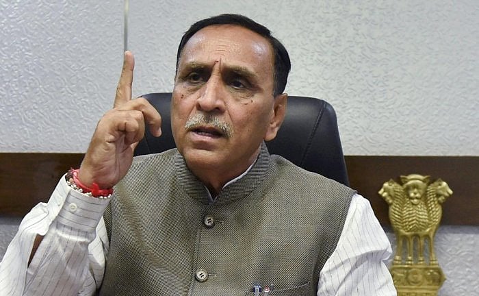 Gujarat CM Rupani. Credit: PTI Photo
