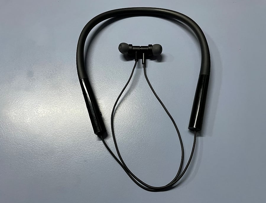 Xiaomi Mi Neckband Bluetooth Earphones Pro. Credit: DH Photo/KVN Rohit