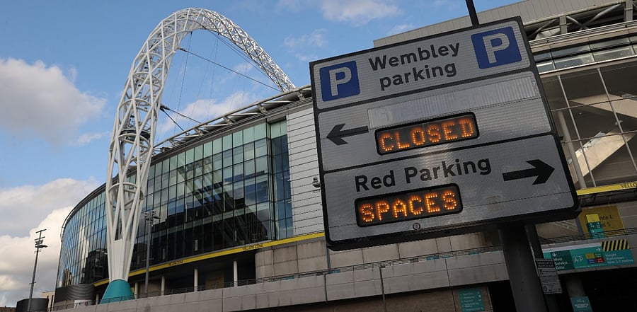 March 1, 2020 was the last time Wembley had fans in the stadium. Credit: Reuters Photo