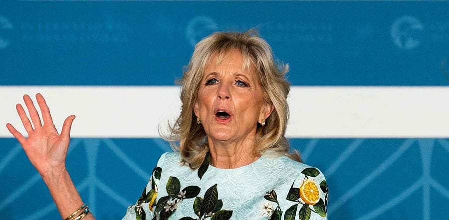 Biden admitted she enjoys playing pranks. Credit: AFP Photo