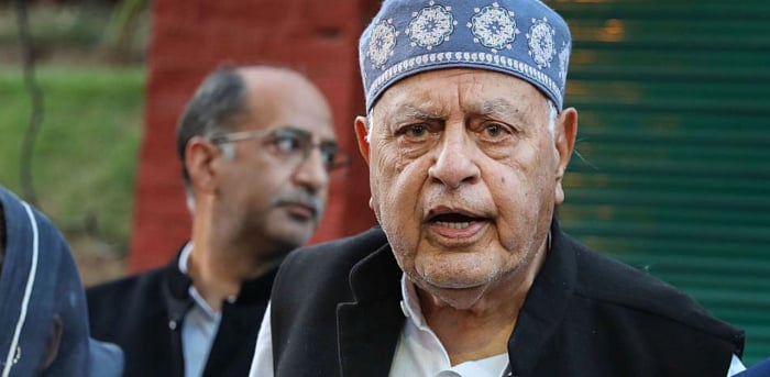 Farooq Abdullah. Credit: PTI Photo