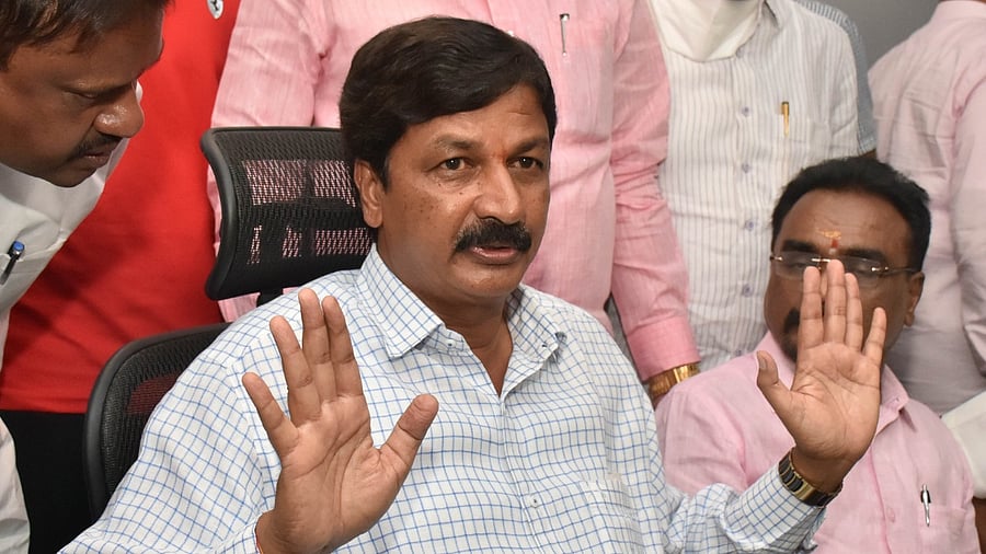 Ramesh Jarkiholi, one of the five Jarkiholi brothers. Credit: DH File Photo