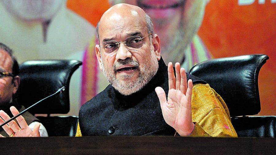 Union Home Minister Amit Shah. Credit: PTI Photo