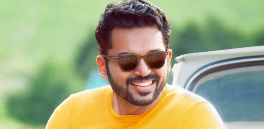 Actor Karthi plays the lead in 'Sulthan'. Credit: Facebook/Karthi