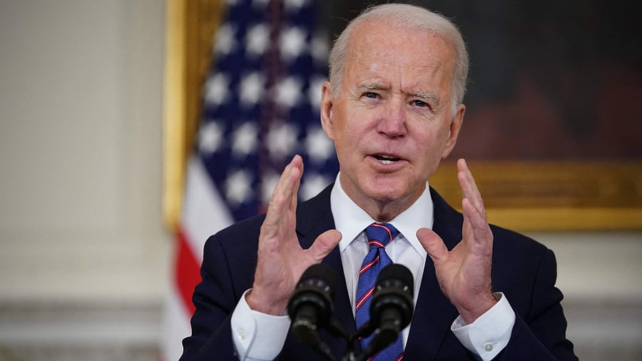 US President Joe Biden. Credit: AFP File Photo