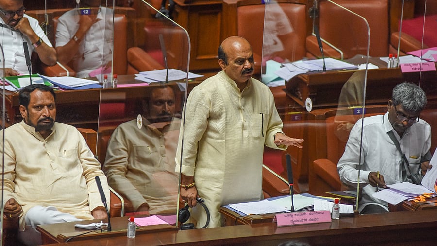 Basavaraj Bommai. Credit: DH file photo.