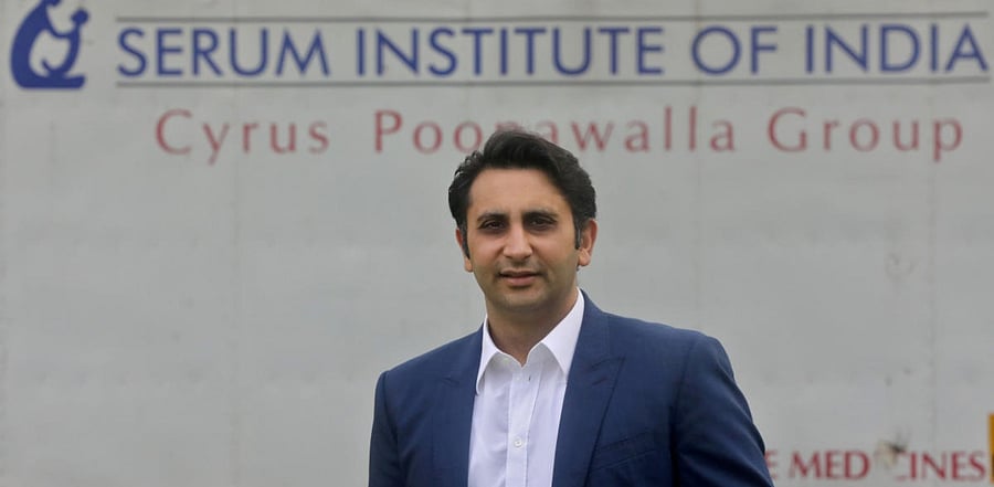Adar Poonawalla, Chief Executive Officer (CEO) of the Serum Institute of India. Credit: Reuters Photo