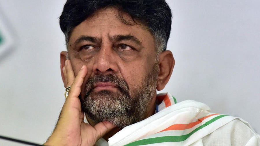 KPCC President D K Shivakumar. Credit: DH Photo