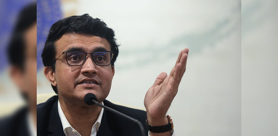 BCCI president Sourav Ganguly. Credit: AFP Photo