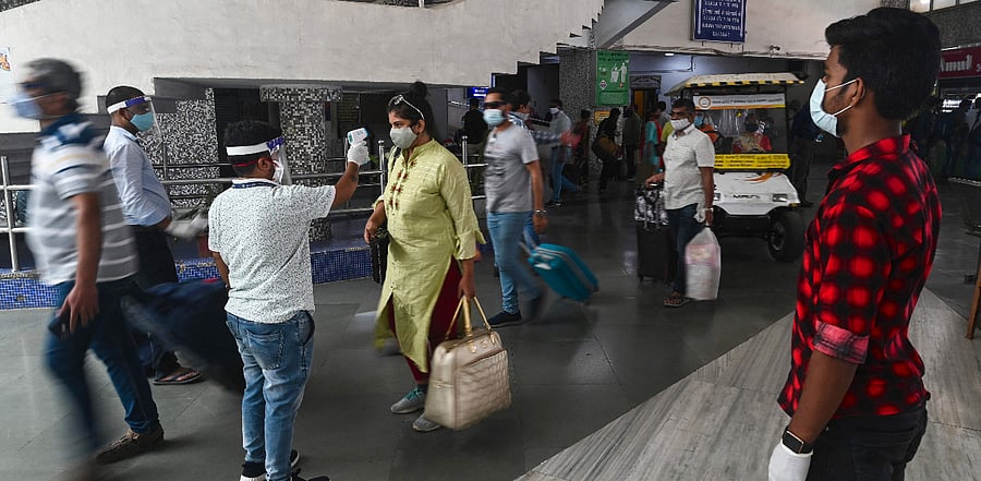 Maharashtra Health Minister Rajesh Tope said that a new strain could be afflicting the state and affecting people in a shorter duration of time. Credit: AFP Photo