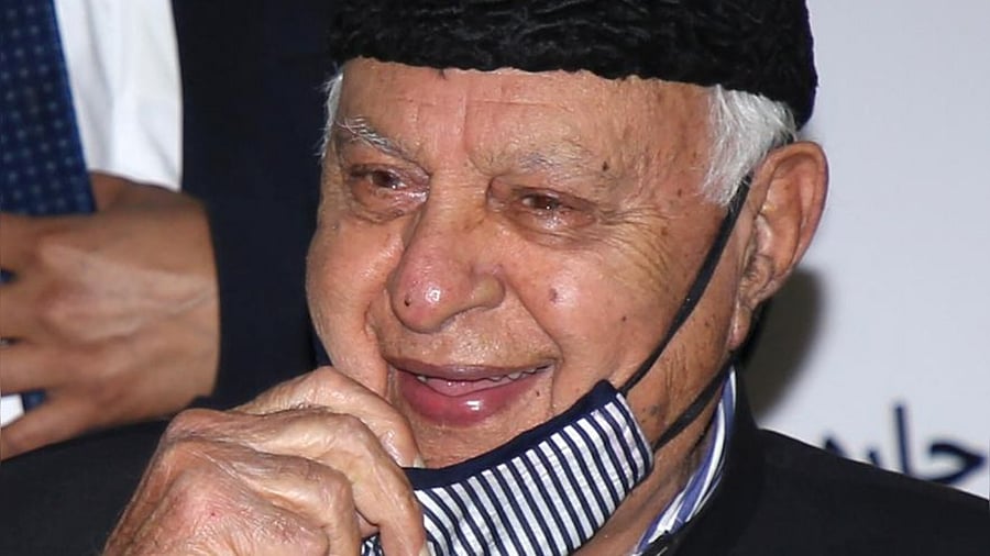 Farooq Abdullah file photo. Credit: PTI Photo