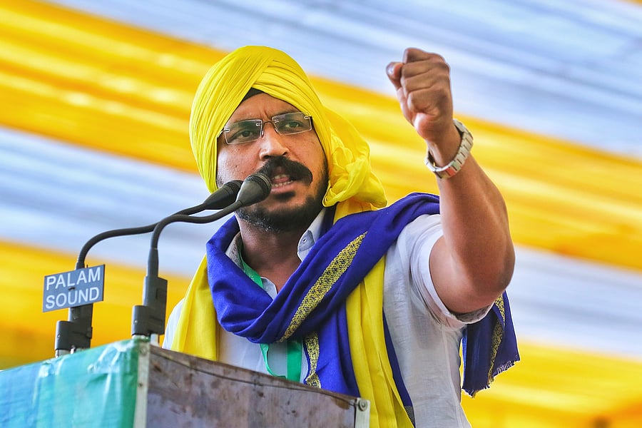 Chandrashekhar Azad. Credit: PTI file photo.