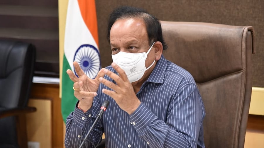Union Health Minister Dr Harsh Vardhan. Credit: Twitter/@MoHFW_INDIA