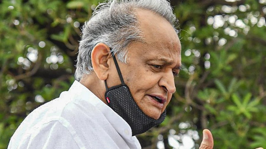 Rajasthan CM Ashok Gehlot. Credit: PTI Photo
