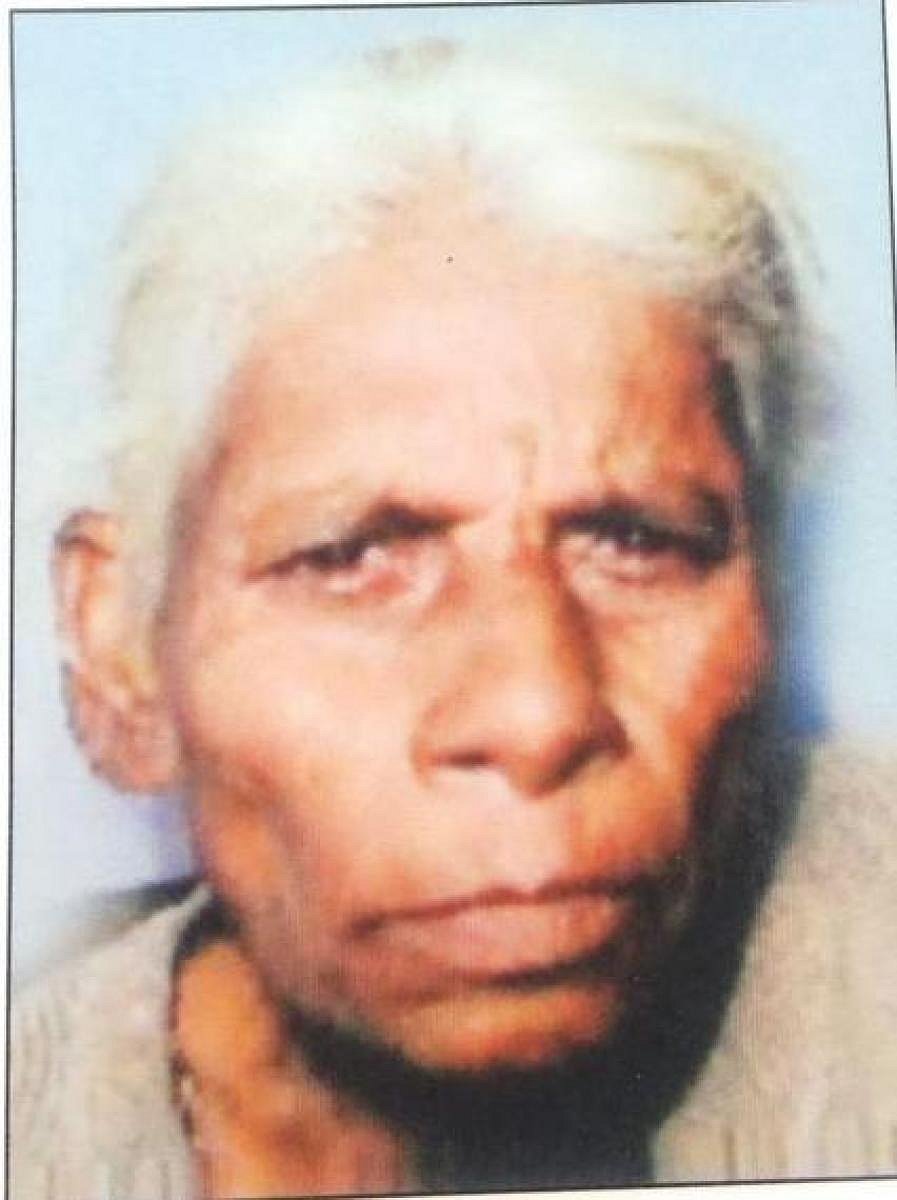 Lakshmi, the victim of wild elephant menace.