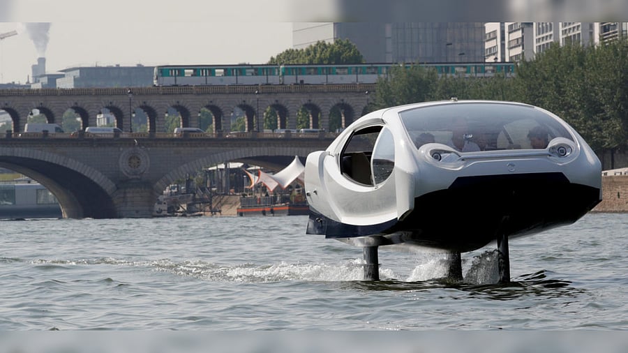 A water taxi. Credit: Reuters photo. 