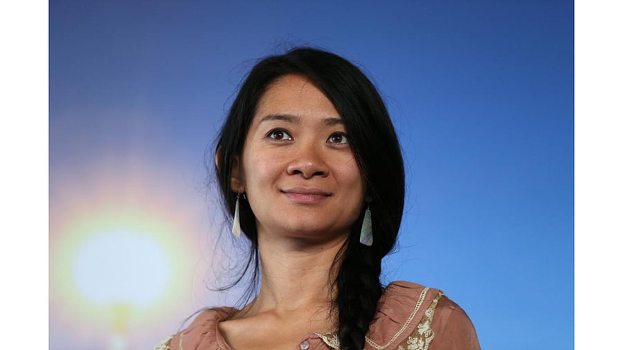 Director Chloe Zhao. Credit: AFP Photo