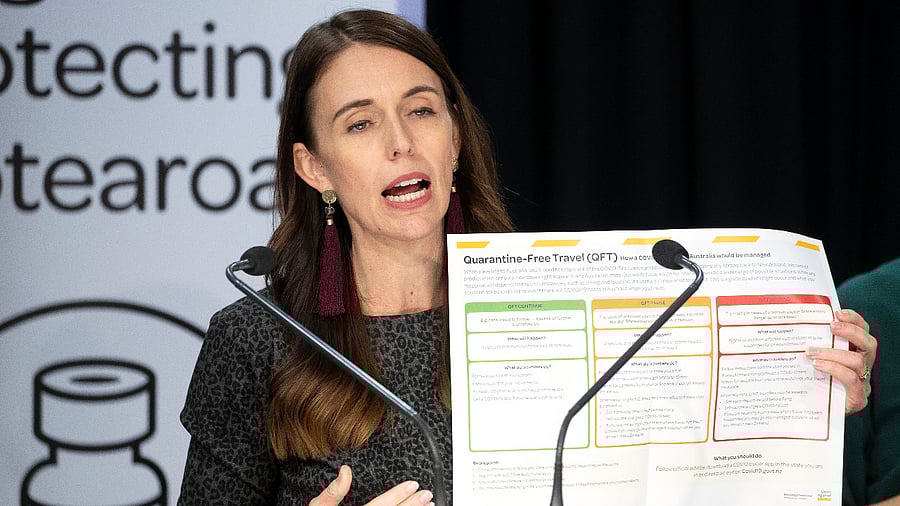 New Zealand PM Jacinda Ardern. Credit: AP Photo