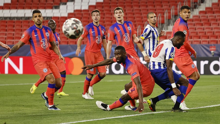  Chelsea's Antonio Rudiger in action. Credit: Reuters Photo