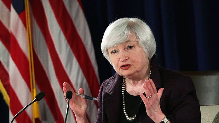 US Treasury Secretary Janet Yellen. Credit: Getty Images