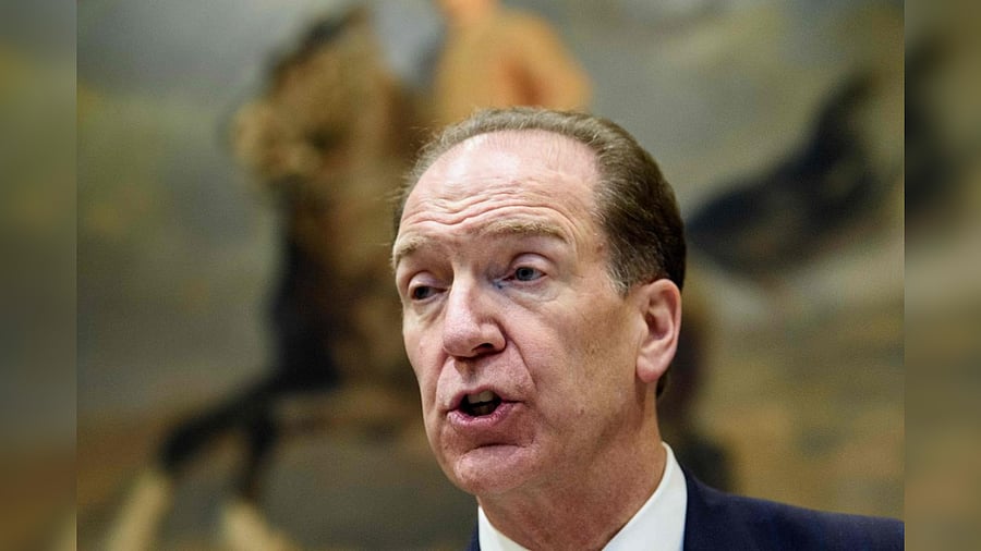 World Bank President David Malpass. Credit: AFP Photo