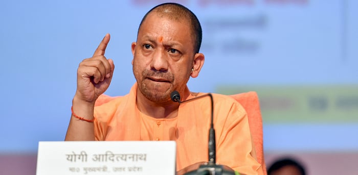 Uttar Pradesh Chief Minister Yogi Adityanath. Credit: PTI photo. 