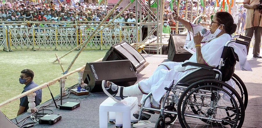 West Bengal Chief Minister Mamata Banerjee. Credit: PTI Photo