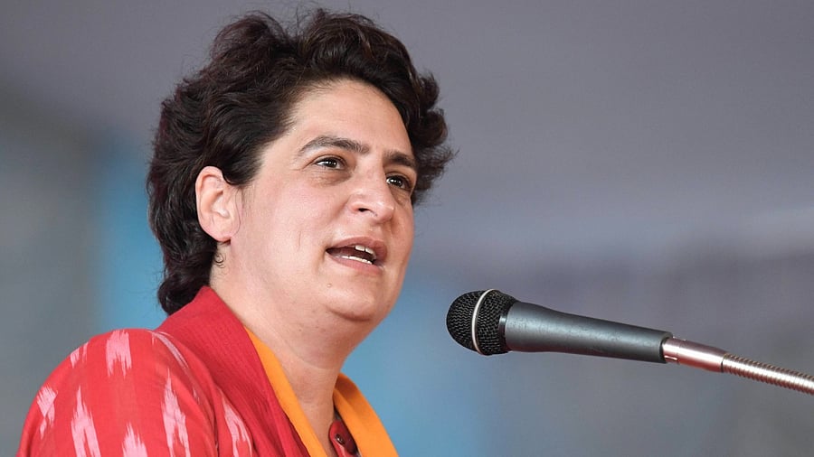 Priyanka Gandhi. Credit: PTI File Photo