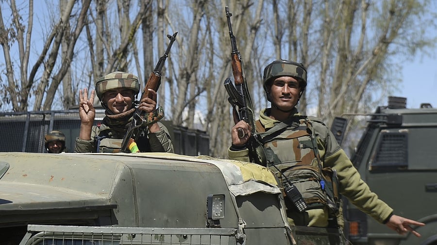 At least one terrorist is believed to have taken refuge in a mosque in Jammu and Kashmir's Shopian on Friday. Representative Image. Credit: PTI File Photo