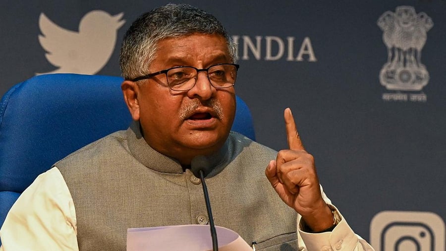 Union Minister Ravi Shankar Prasad. Credit: AFP File photo.