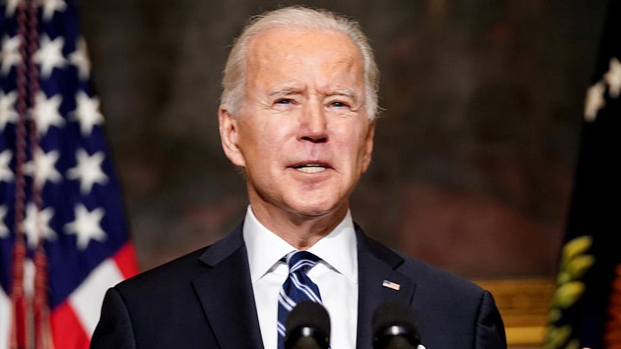 US President Joe Biden. Credit: Reuters File Photo
