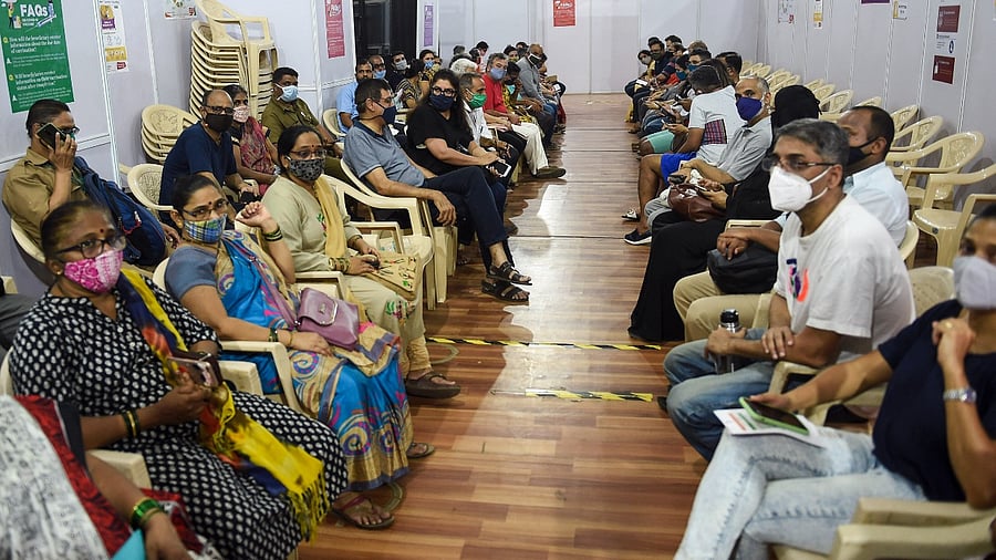 Maharashtra is now left with 5,36,682 active cases. Credit: PTI Photo