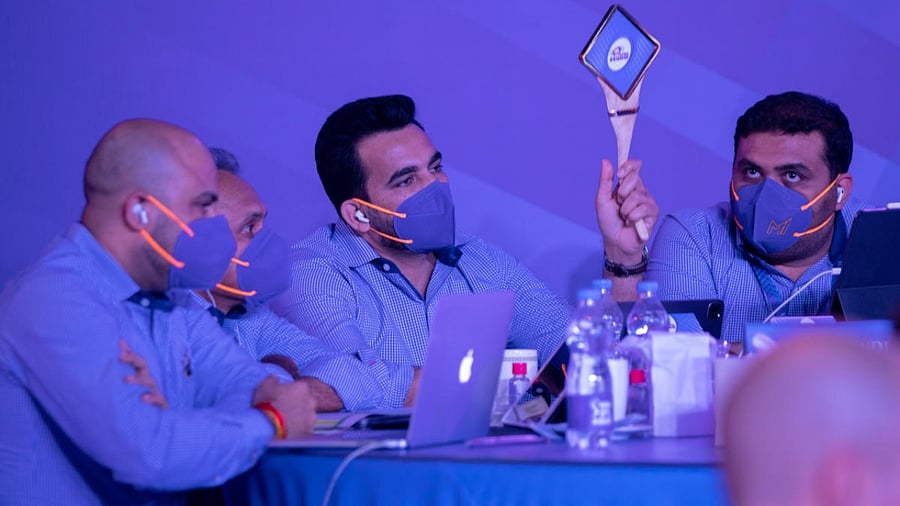 The IPL auctions, where unknown players hit jackpots, are progressively dictated by feedback provided by Artificial Intelligence. Credit: Sportzpics/ IPL Media
