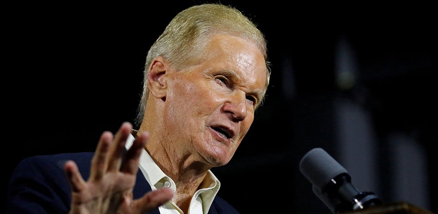 Bill Nelson will be the 14th consecutive man to serve as NASA administrator over its 63-year history. Credit: Reuters File Photo