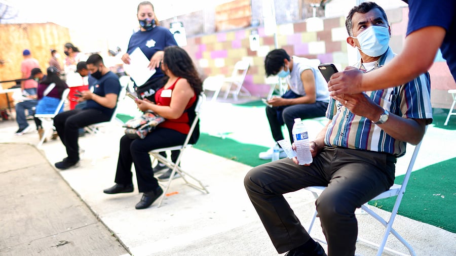 A total of 7,766,002 vaccine doses have been administered in US long-term care facilities. Credit: AFP Photo