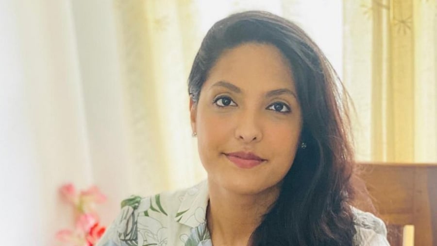 Mrs World Caroline Jurie. Credit: Twitter/@CarolineJurie