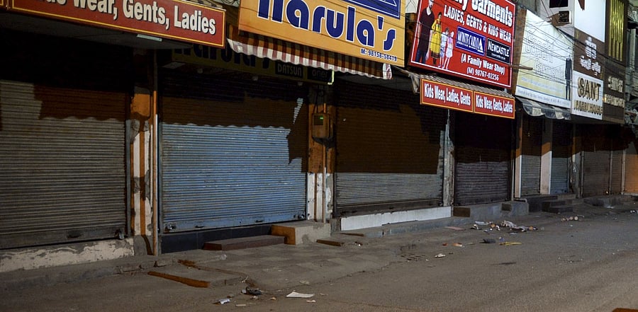 The curfew will take place between 9 pm and 5 am. Credit: PTI Photo