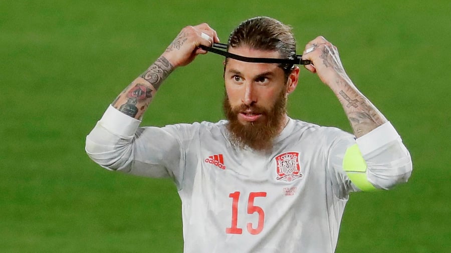 Spain and Real Madrid captain Sergio Ramos. Credit: Reuters File Photo