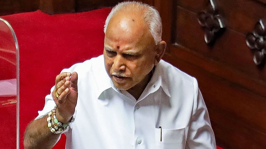 Karnataka Chief Minister Minister B S Yediyurappa. Credit: PTI File Photo