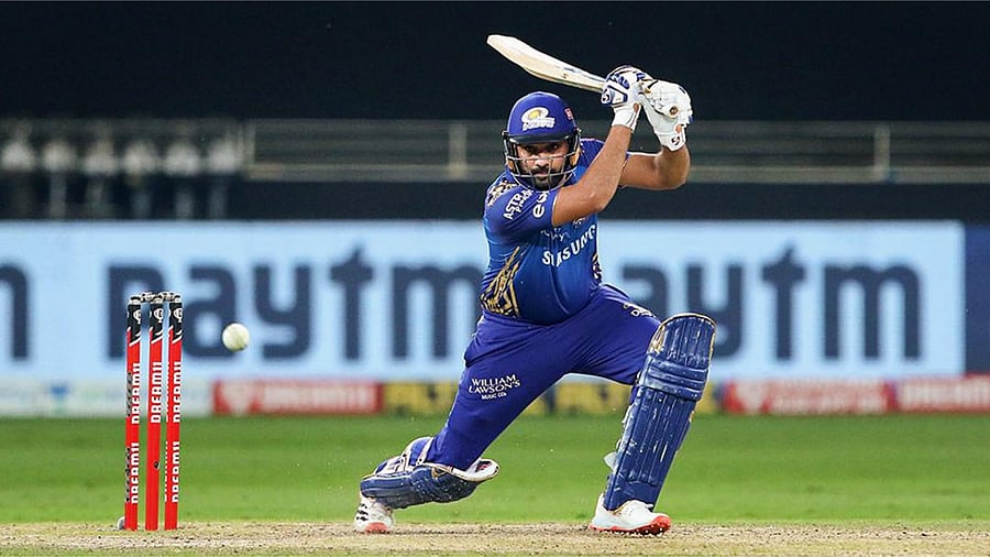 Rohit Sharma. Credit: PTI photo.