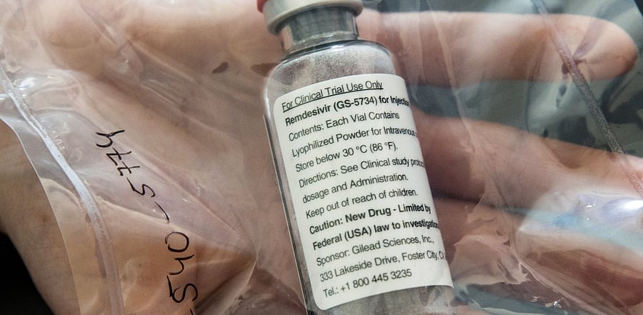 The issue of availability of Remdesivir was reviewed by Minister of State for Chemicals and Fertilizers. Credit: AFP Photo