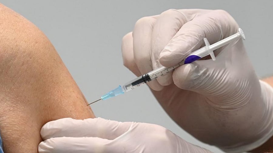 The appearance of severe, hard-to-predict blood clotting events in two leading vaccines is a setback in the race to vaccinate as many people as possible before next winter. Credit: AFP File Photo