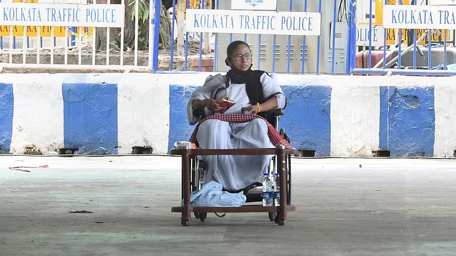 West Bengal Chief Minister Mamata Banerjee. Credit: PTI photo.