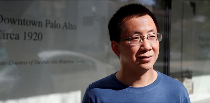 TikTok founder Zhang Yiming. Credit: Reuters File Photo
