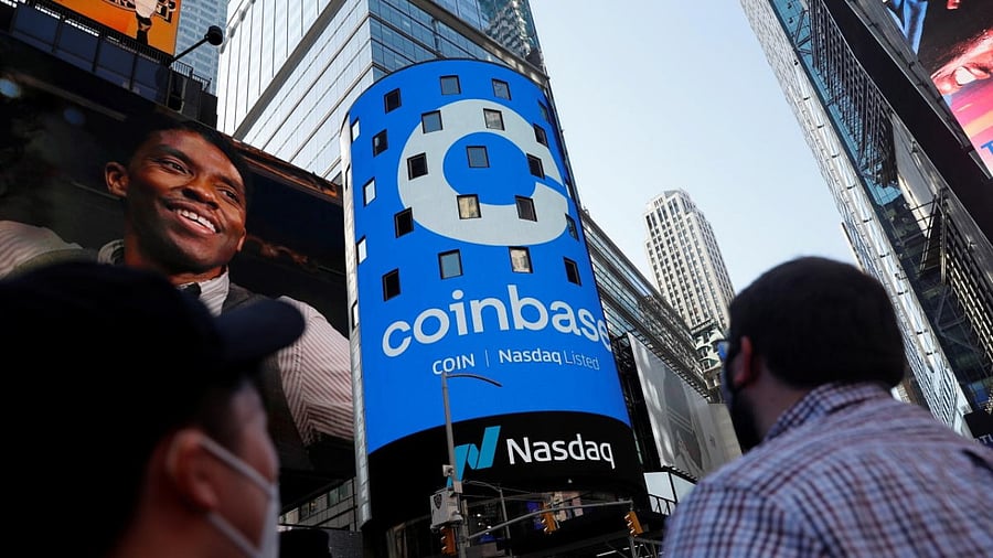 Coinbase Global Inc. Credit: Reuters File Photo