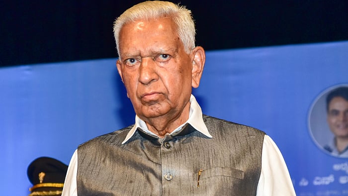 Karnataka Governor Vajubhai Vala. Credit: DH Photo